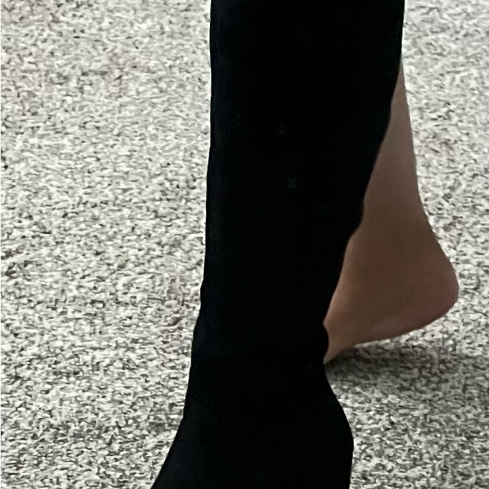 Madden Girl Black Heeled Boots
